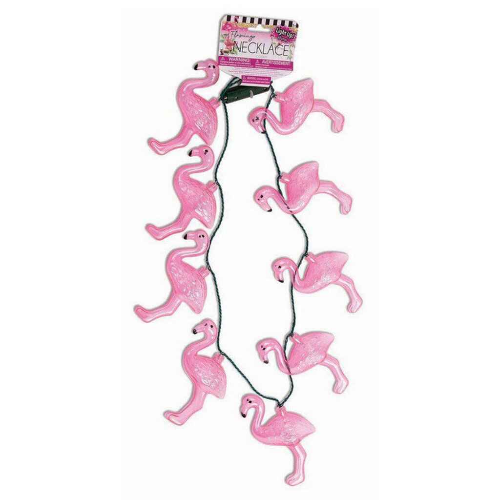 Flamingo-Light Up Necklace