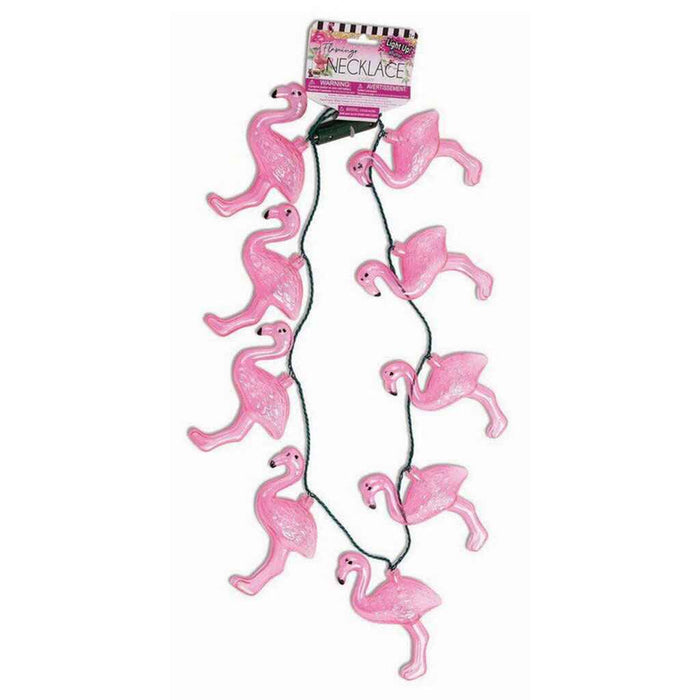 Flamingo-Light Up Necklace