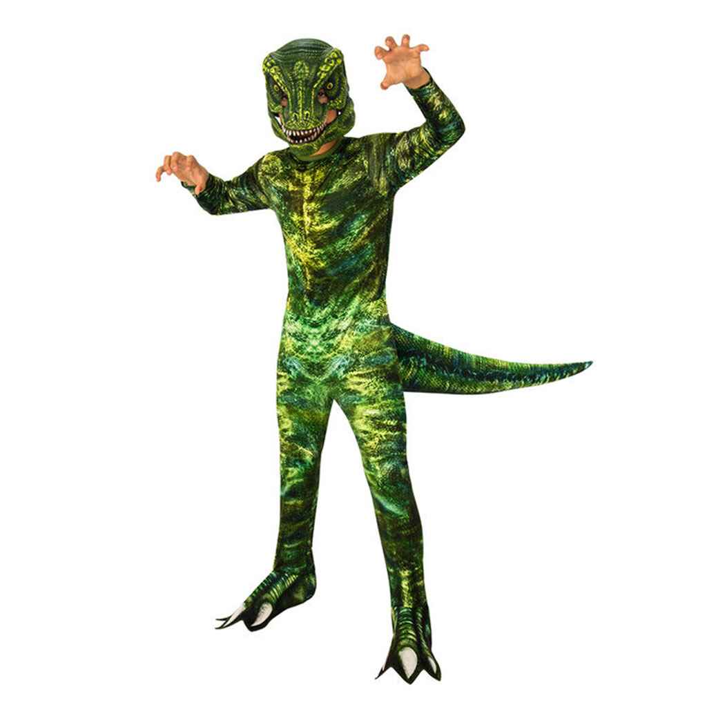 Green Dino Costume, Small 4 to 6
