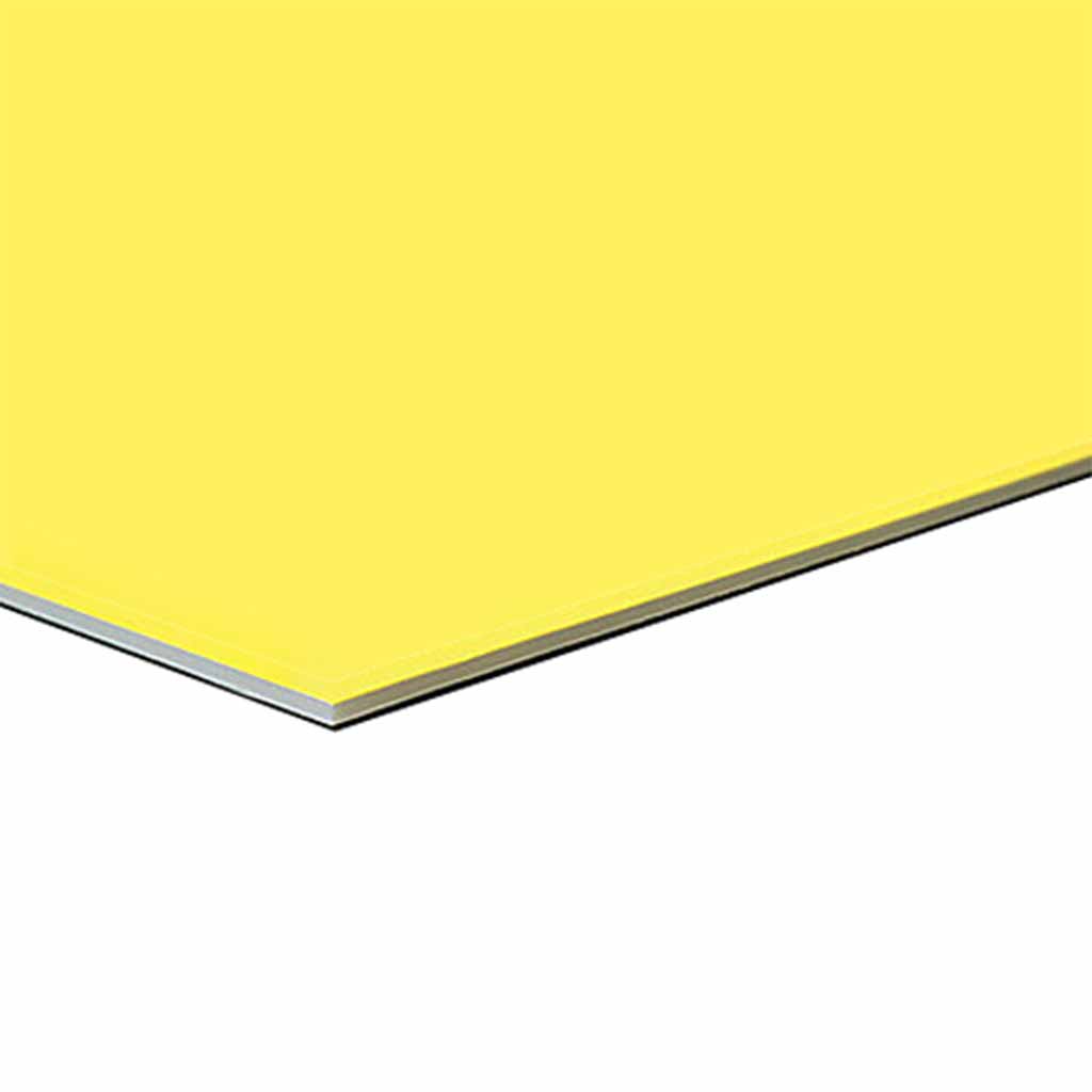 Colored Foam Board 3/16in x 20in x 30in, Yellow