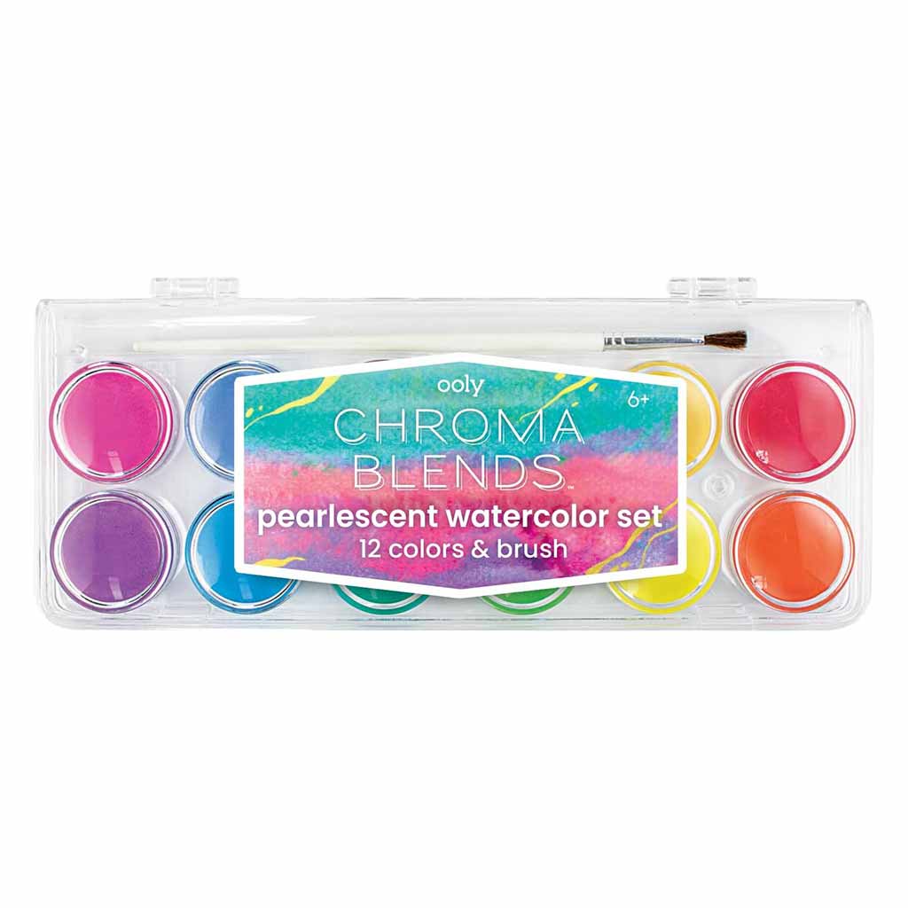 Chroma Blends Watercolor Paint Sets 12 Colors