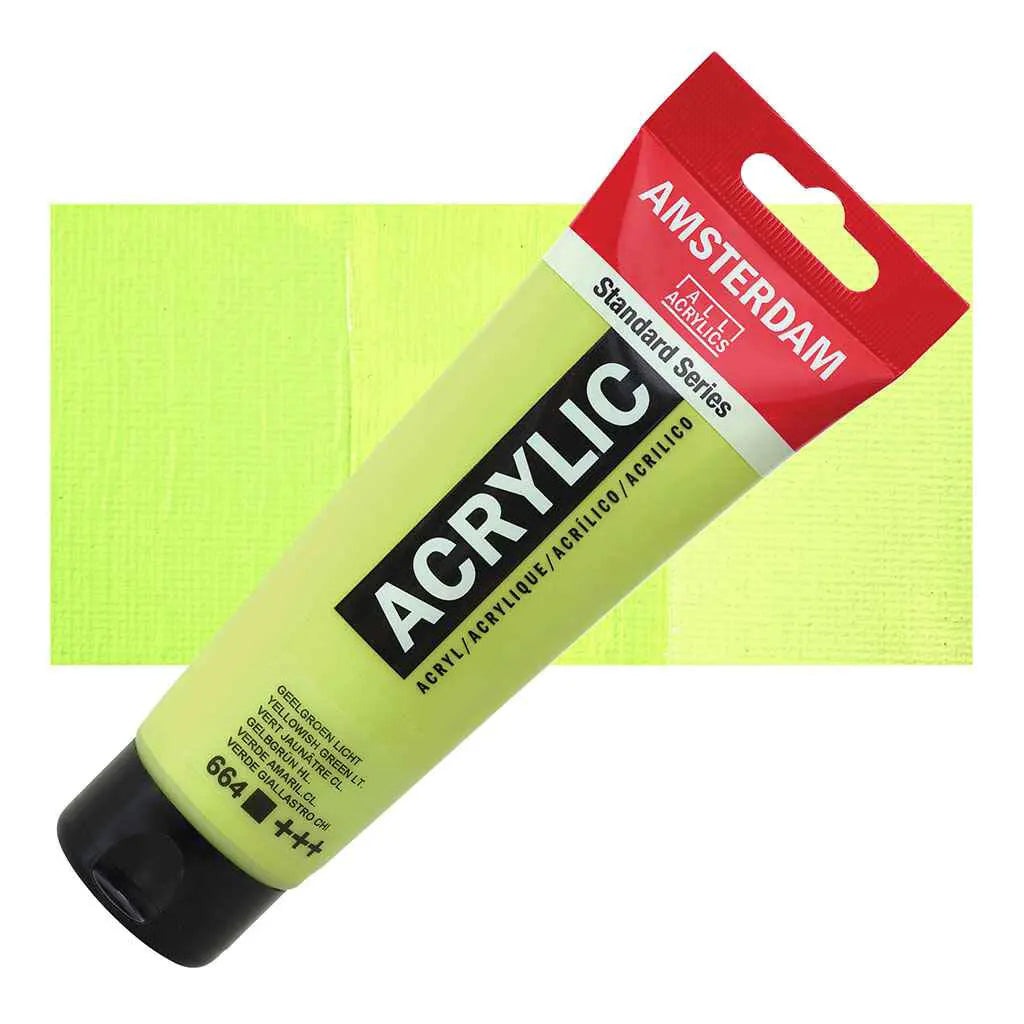Amsterdam Standard Acrylic 120ml Yellowish Green Light