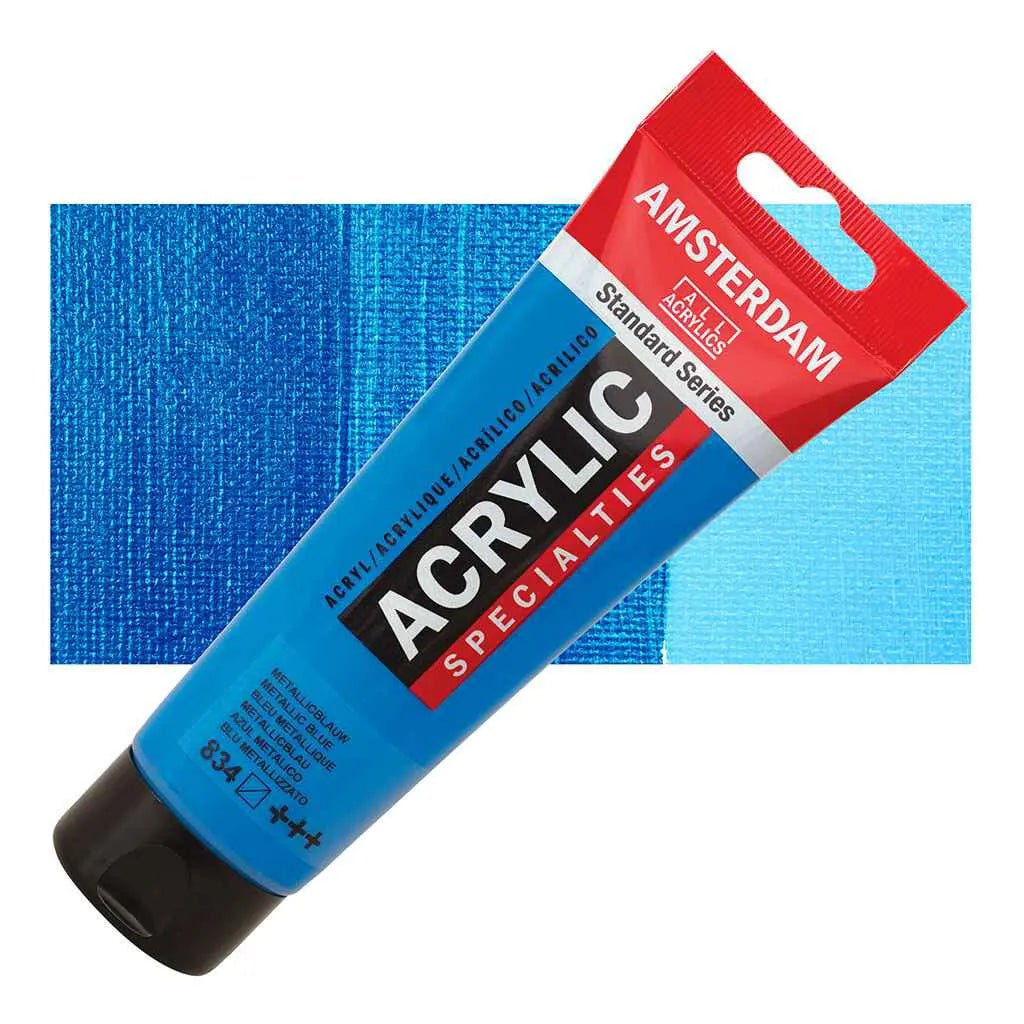 Amsterdam Standard Acrylic 120ml Metallic Blue