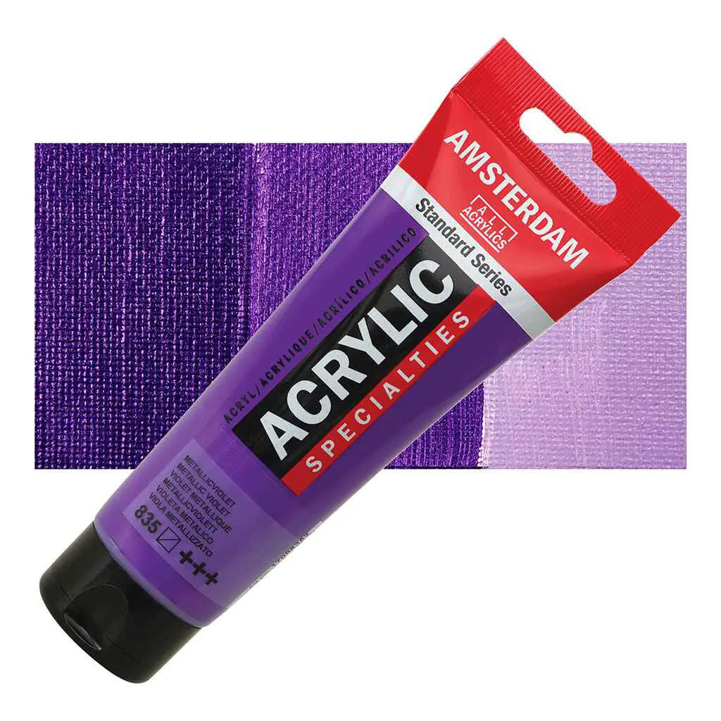 Amsterdam Standard Acrylic 120ml Metallic Violet