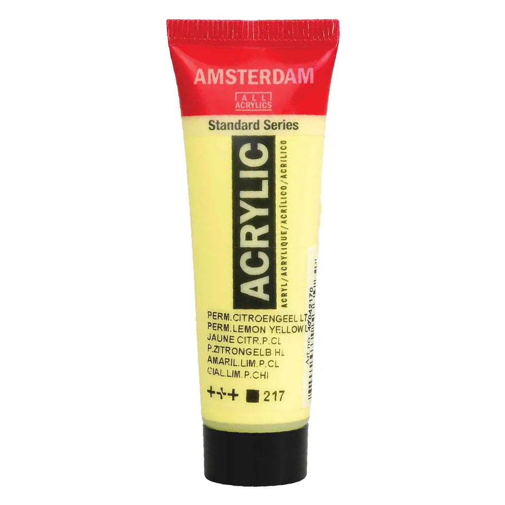 Amsterdam Standard Acrylic 20ml Permanent Lemon Yellow Light
