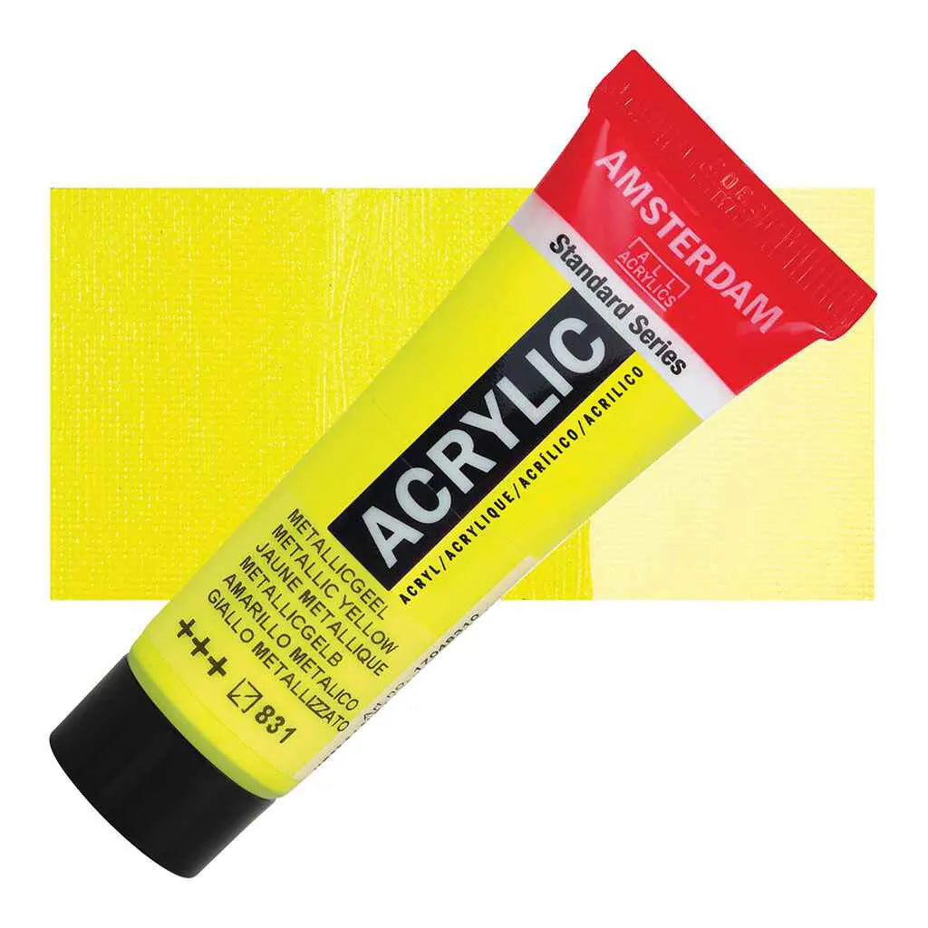 Amsterdam Standard Acrylic 20ml Metallic Yellow
