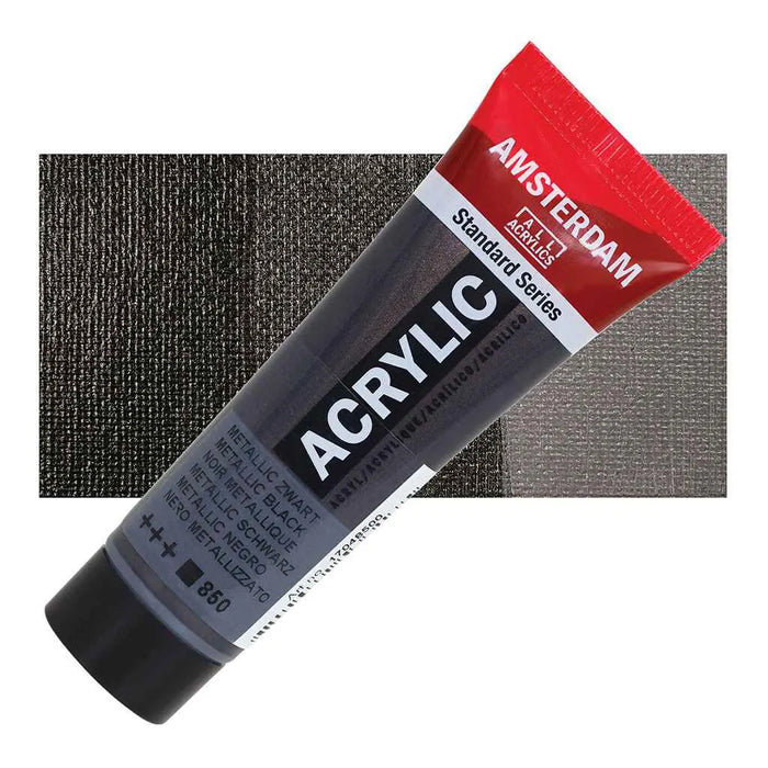 Amsterdam Standard Acrylic 20ml Metallic Black