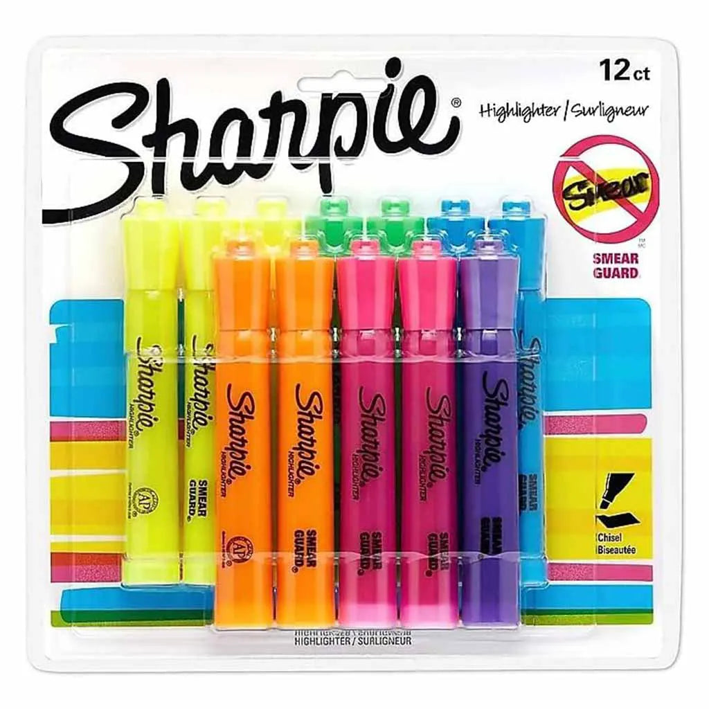 Tank Highlighter Set,12-Color Assorted Set