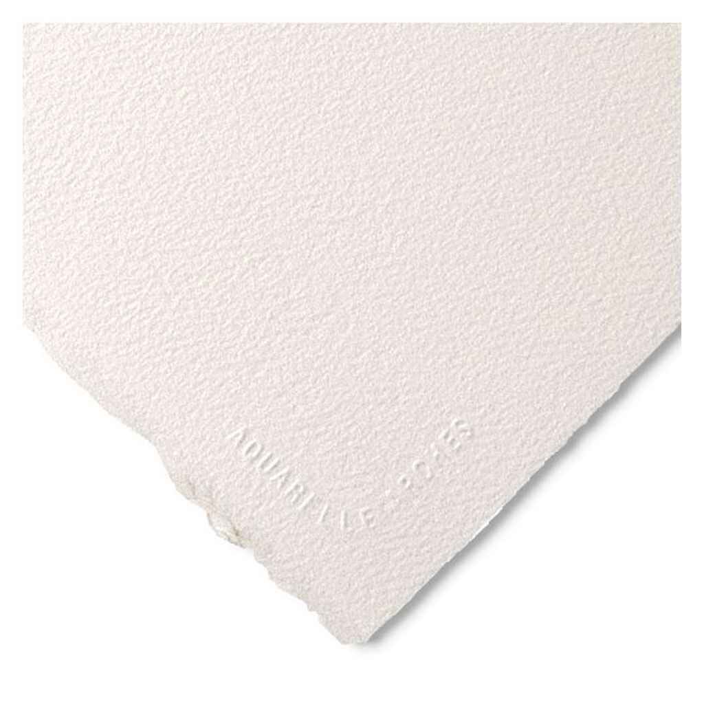 Arches Natural White Watercolor Sheets 22in x 30in, Rough 5 Sheets