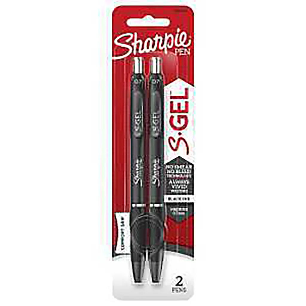 Sharpie Gel 0.7mm 2ct, Black