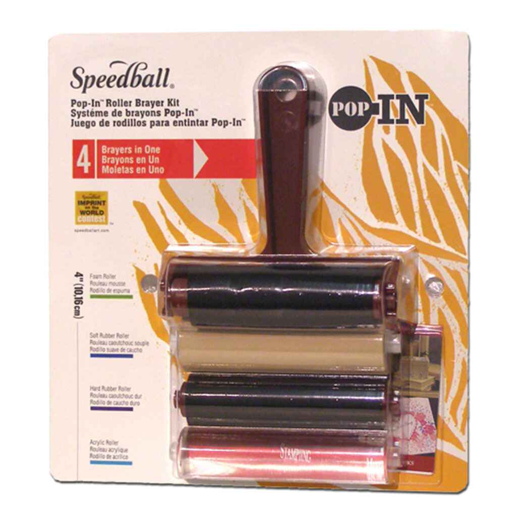 Acrylic Brayer 4in Pop in Brayer Kit