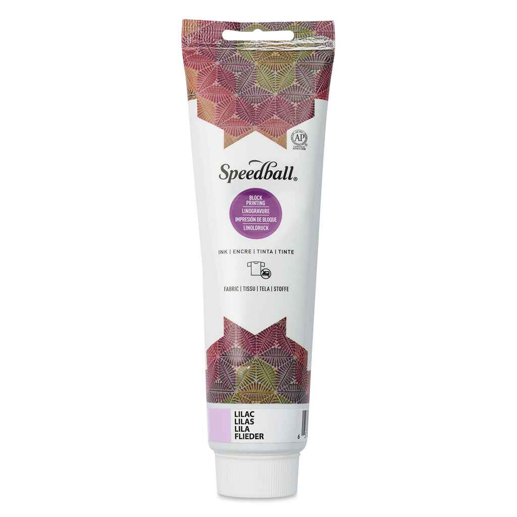 Fabric and Paper Block Printing Ink 5oz, Lilac
