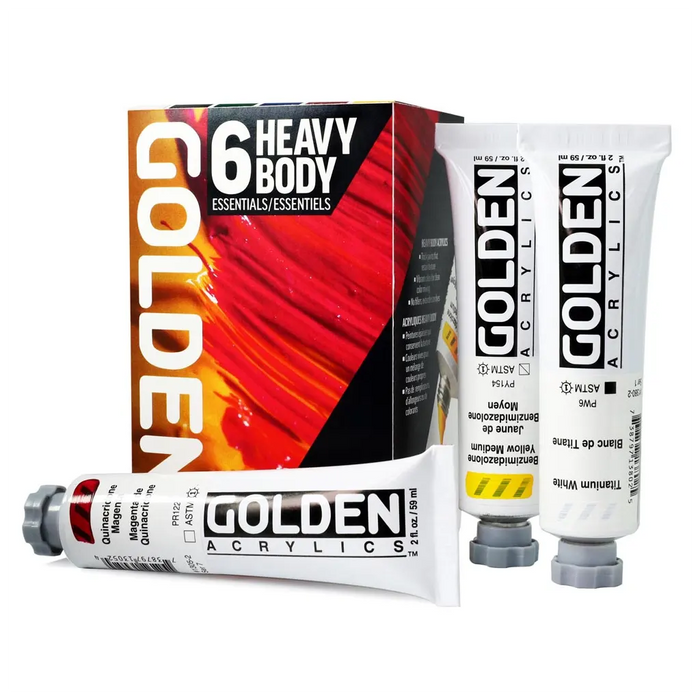 Heavy Body Essentials Set of 6, 59ml