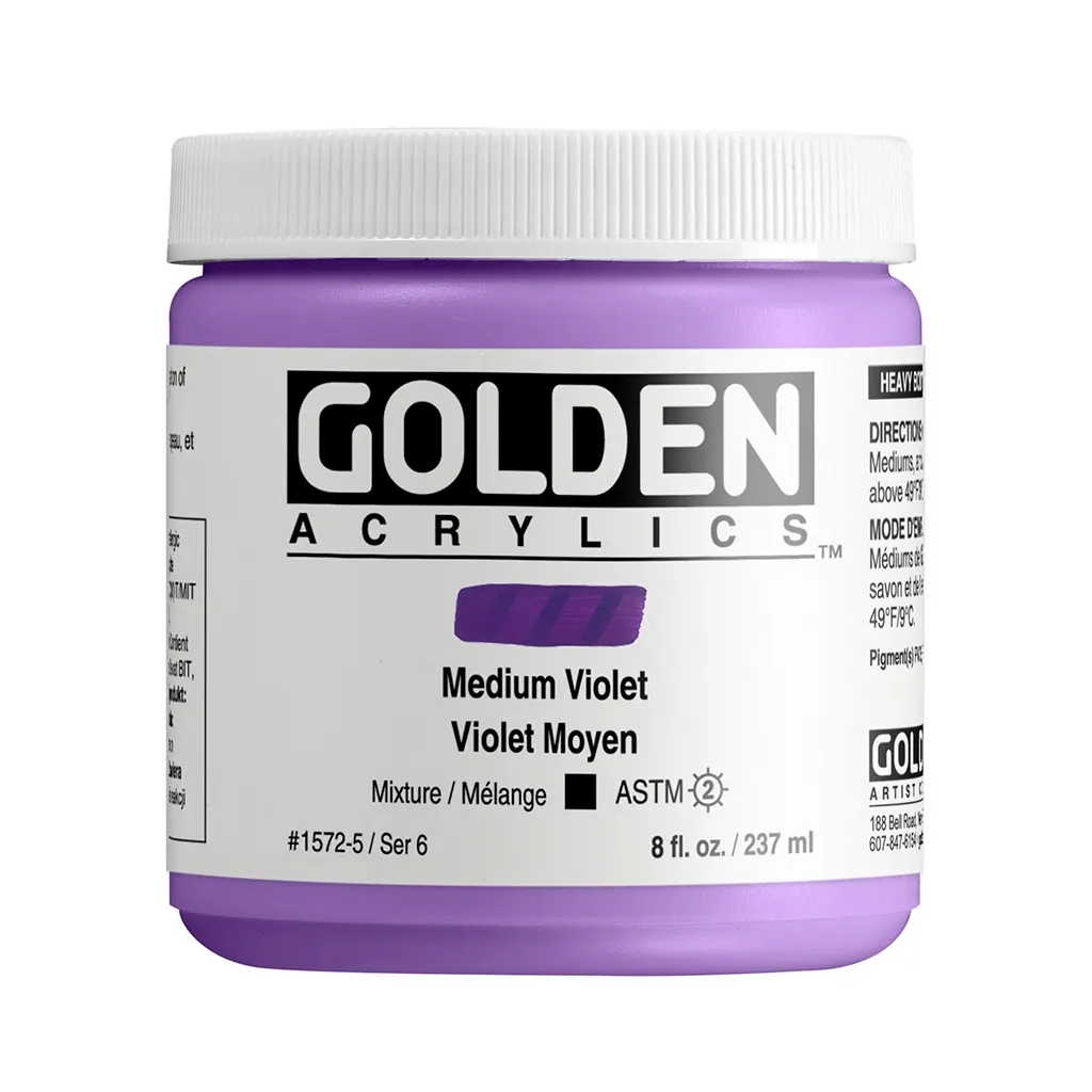 Heavy Body Acrylic SR6 8oz, Violet