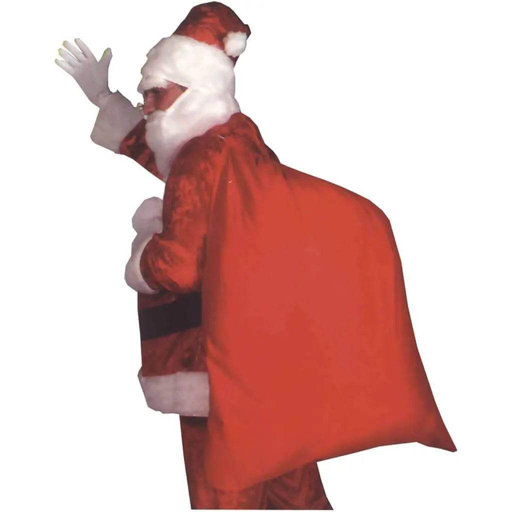 Velour Santa Bag