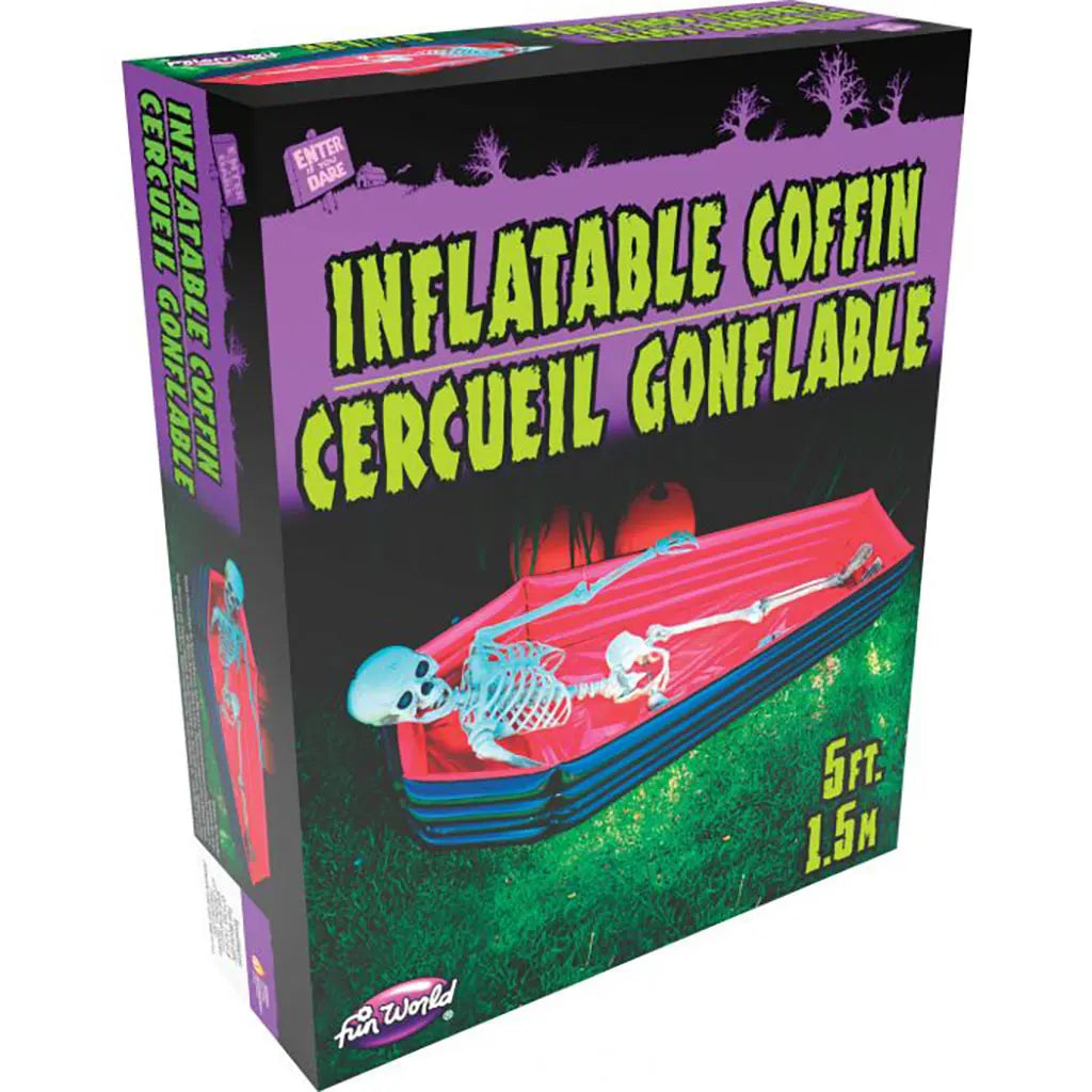 Inflatable Coffin Decor, 5ft