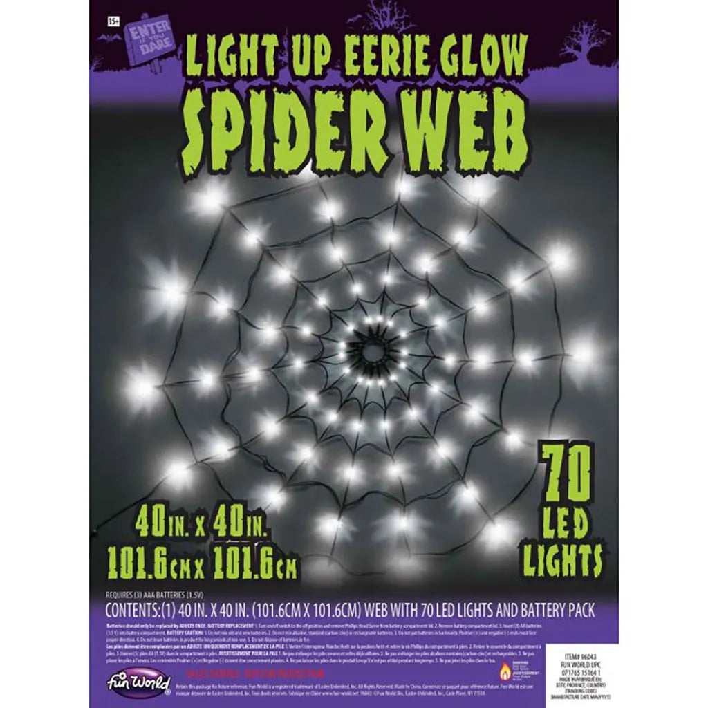 LED Lu Spider Web White
