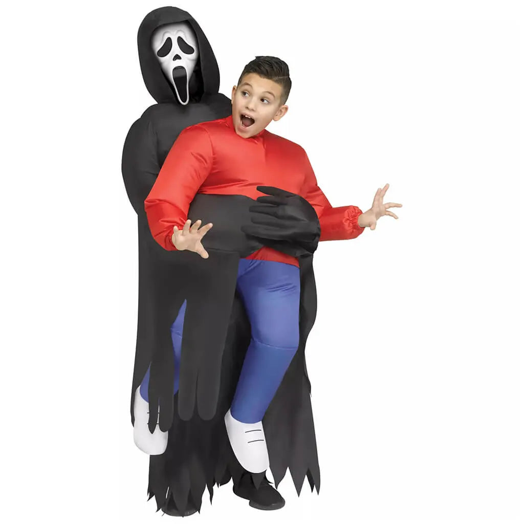 Ghost Face Piggy Back Inflatable