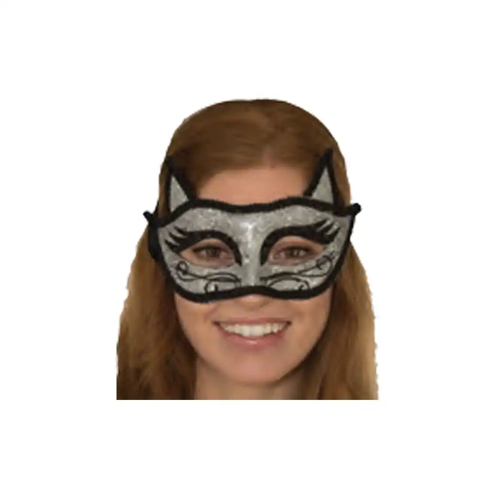 Glitter Cat Mask