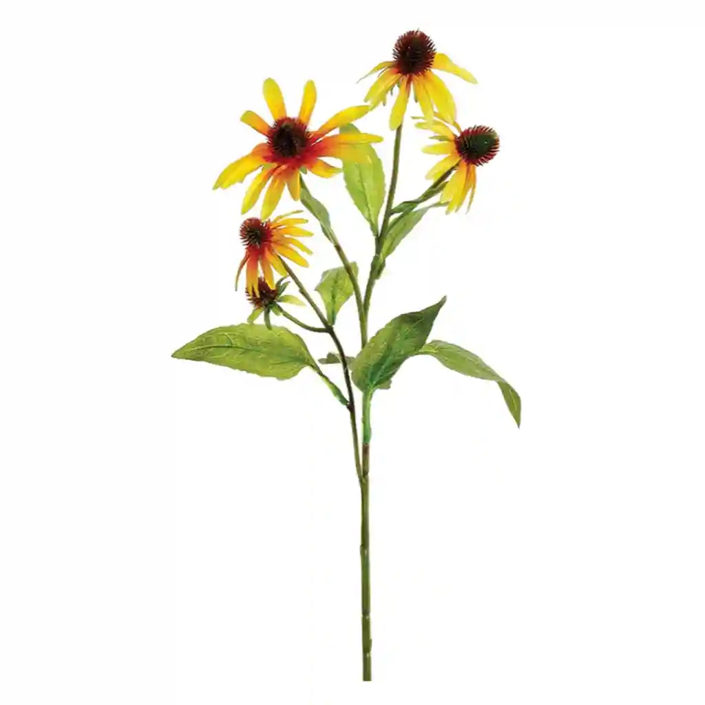29IN Echinacea Spray�Yellow Terra Cotta