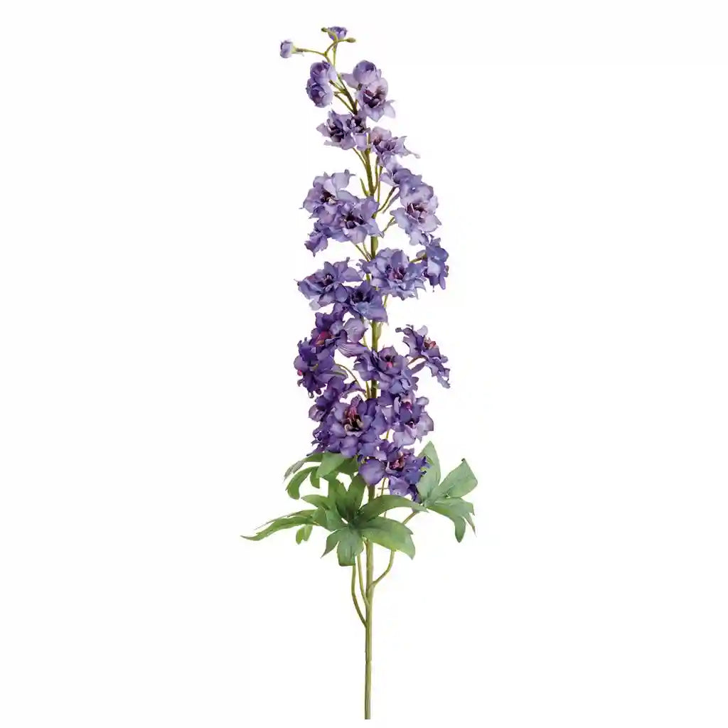 40IN Delphinium Spray Two Tone Purple