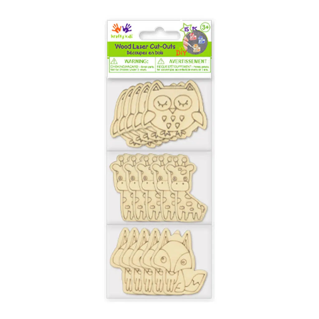 Craftwood: DIY Mini Wood Laser Cut-Outs Owl