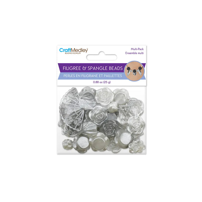 Craft Medley: 25g Filigree & Spangles Elegance Mix Classic