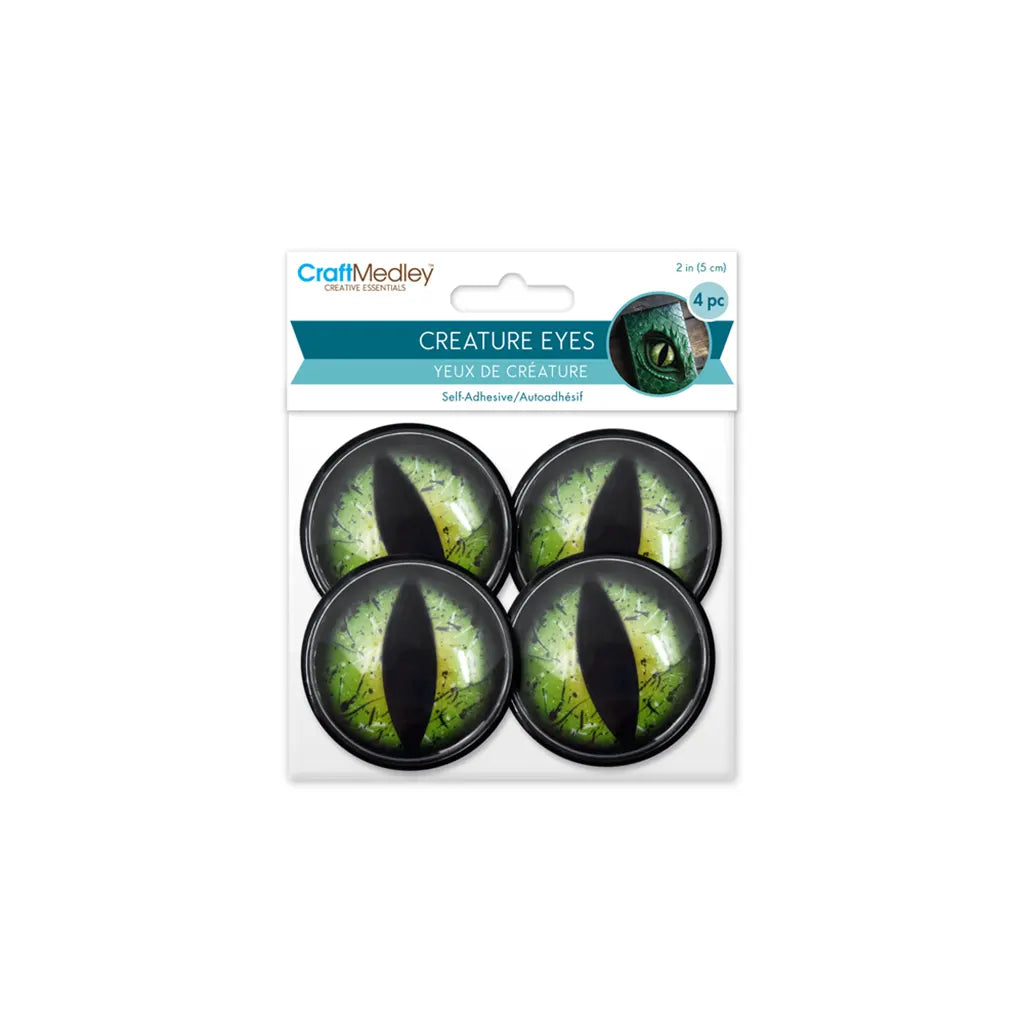 Cat Eyes: 2" Self-Stick 4pc