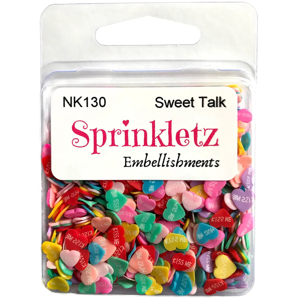 Craft Medley: 12g Sprinkletz Mini Clay Confetti Embellishments  NK130 Sweet Talk