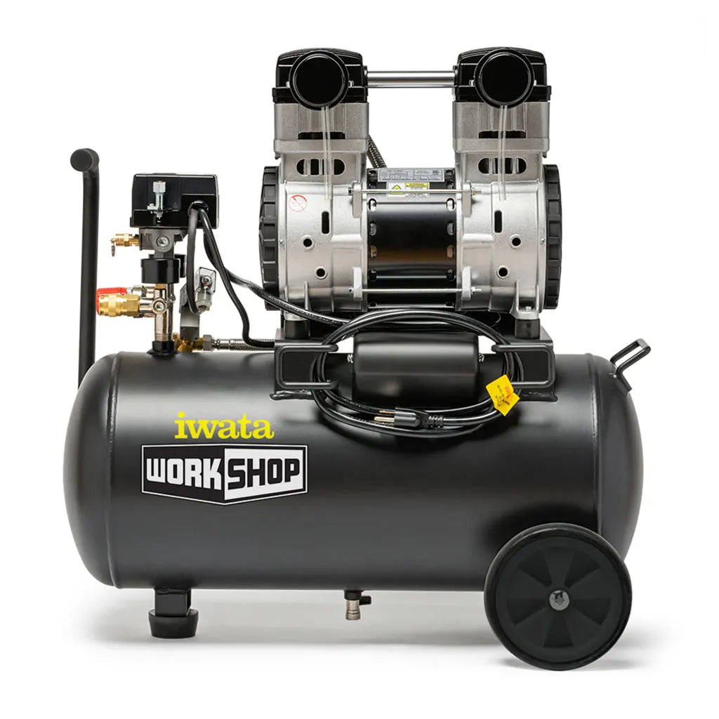 Iwata Workshop Quiet Air Compressor
