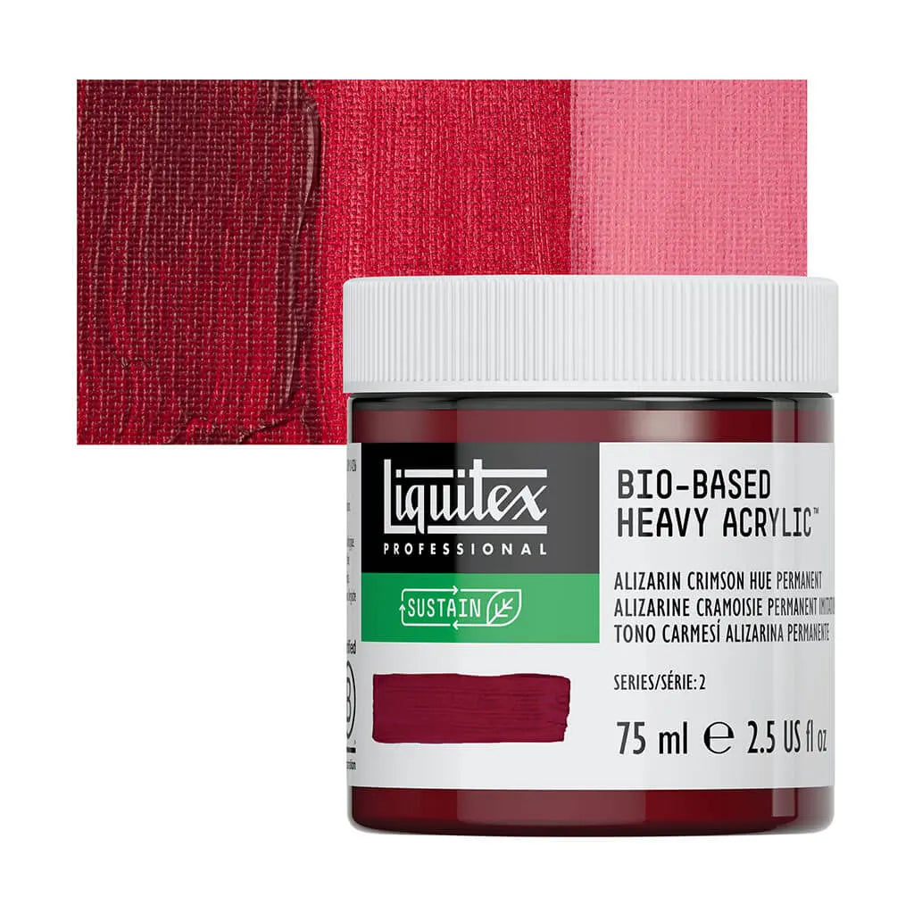 Liquitex Bio-Based Heavy Acrylic 75ml (2.54oz) Alizarin Crimson Hue Permanent S2