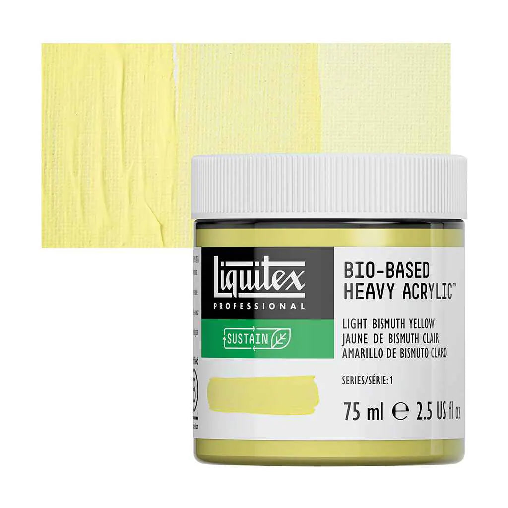 Liquitex Bio-Based Heavy Acrylic 75ml (2.54oz) Light Bismuth Yellow S1