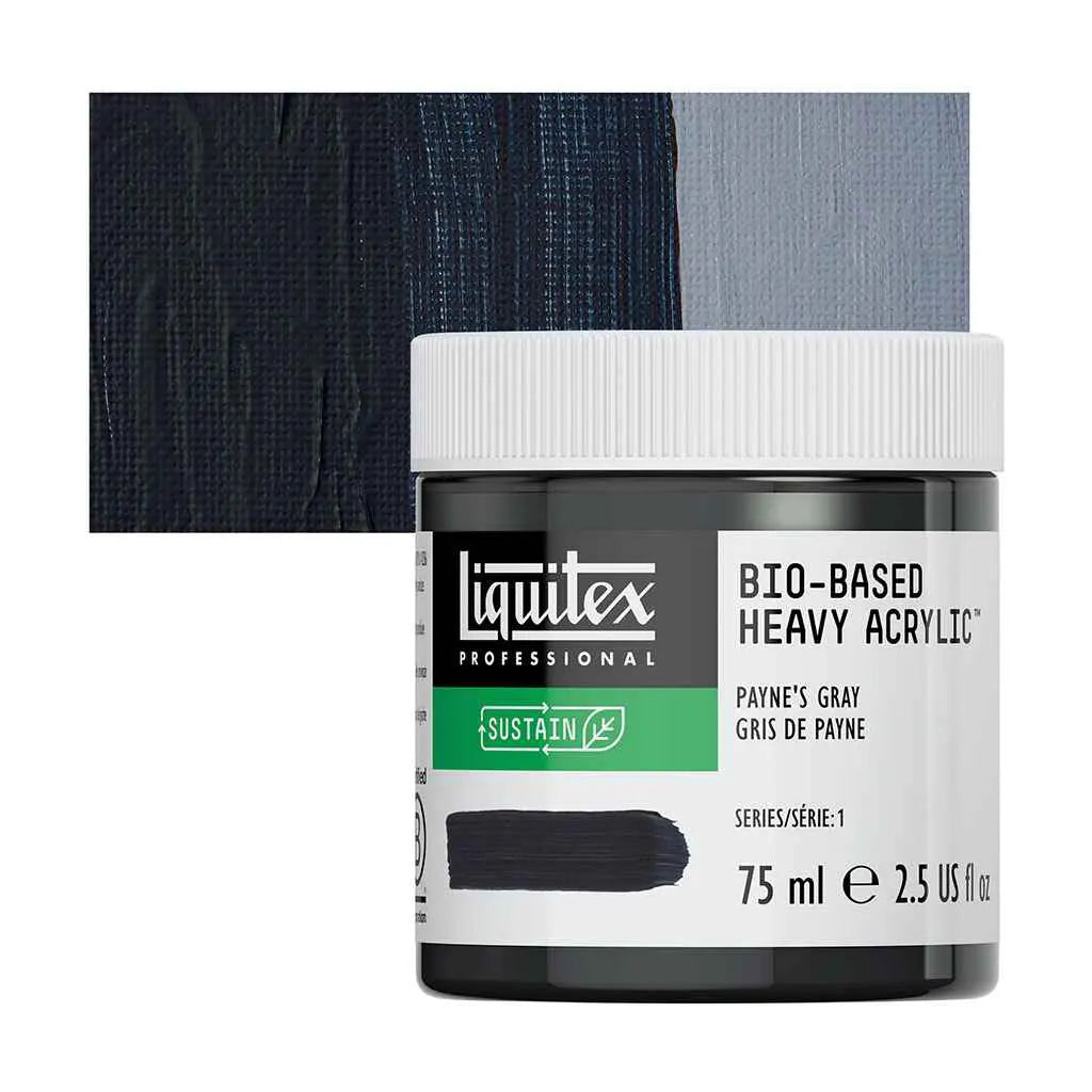 Liquitex Bio-Based Heavy Acrylic 75ml (2.54oz) Paynes Gray S1