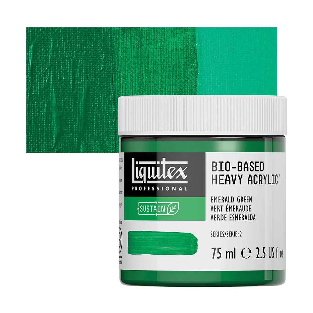 Liquitex Bio-Based Heavy Acrylic 75ml (2.54oz) Emerald Green S2