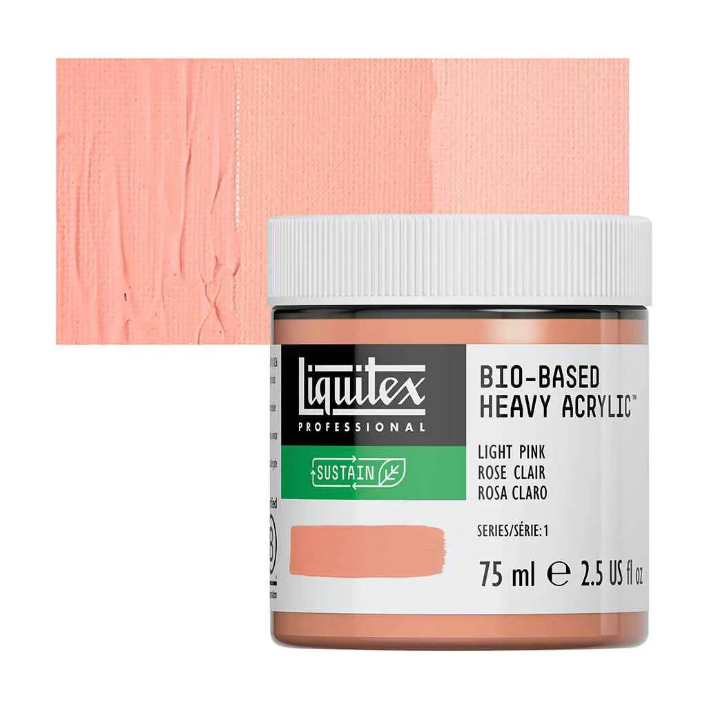 Liquitex Bio-Based Heavy Acrylic 75ml (2.54oz) Light Pink S1