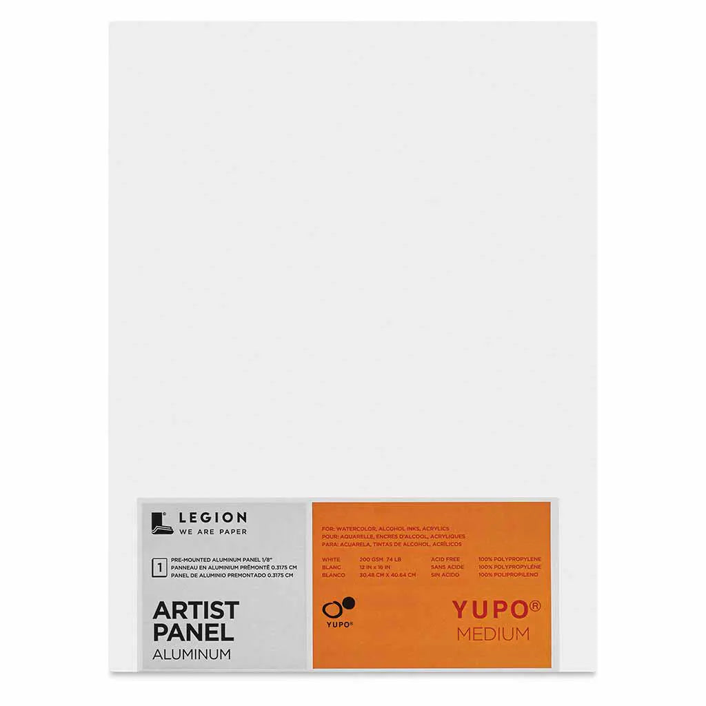 Yupo Medium Aluminum-Backed Artist Panels 12X16IN