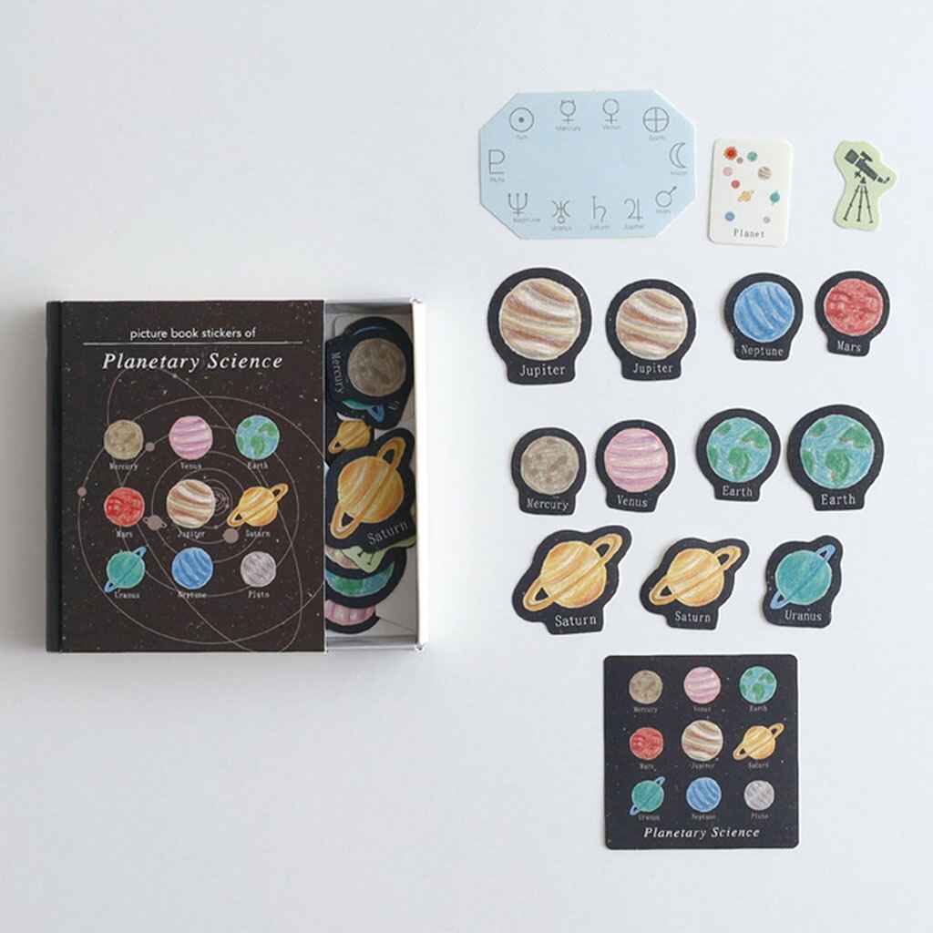 Study Holic Sticker Book Planetary