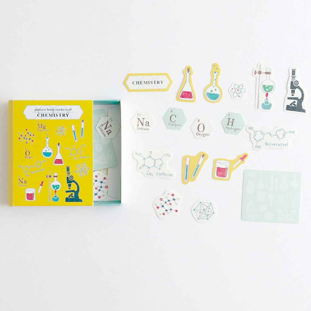 Study Holic Sticker Book Chemistry