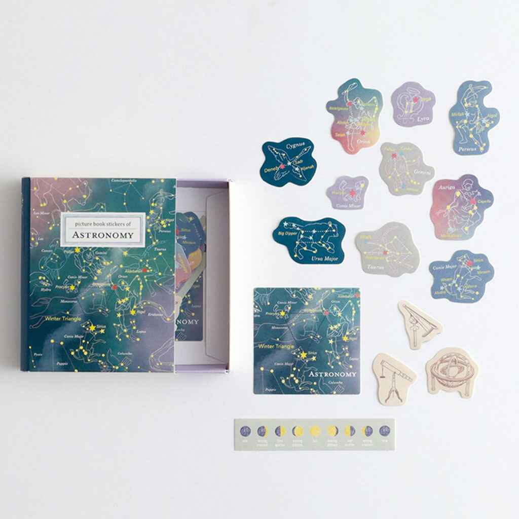 Study Holic Sticker Book Astronomy