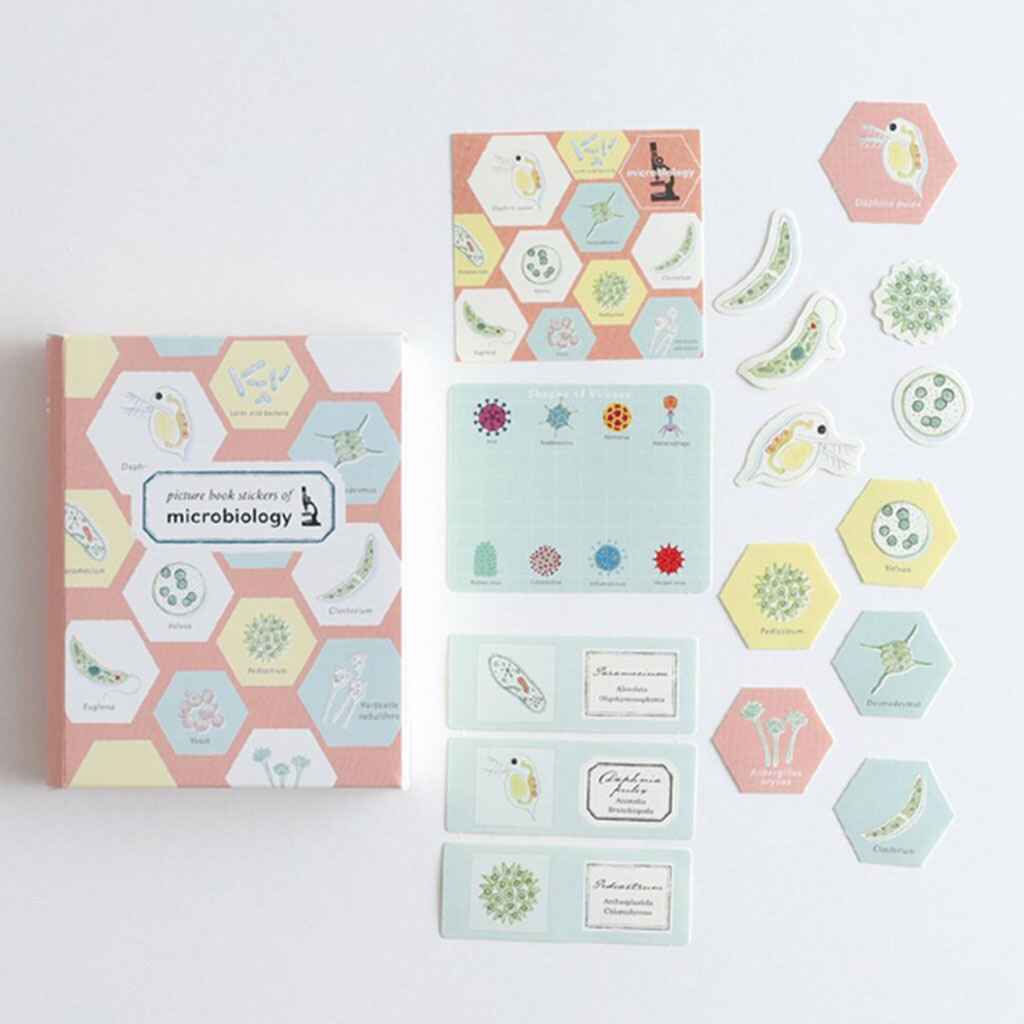 Study Holic Sticker Book Microbio