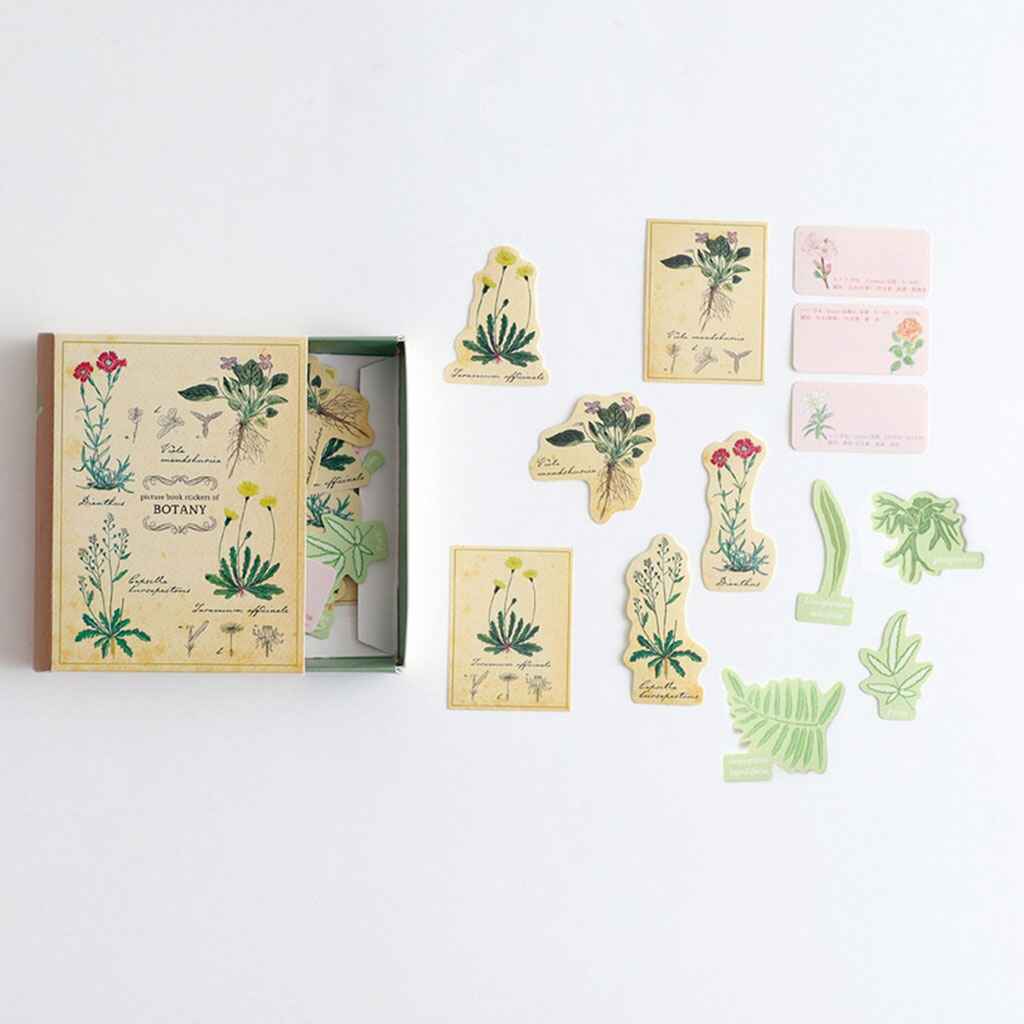 Study Holic Sticker Book Botany