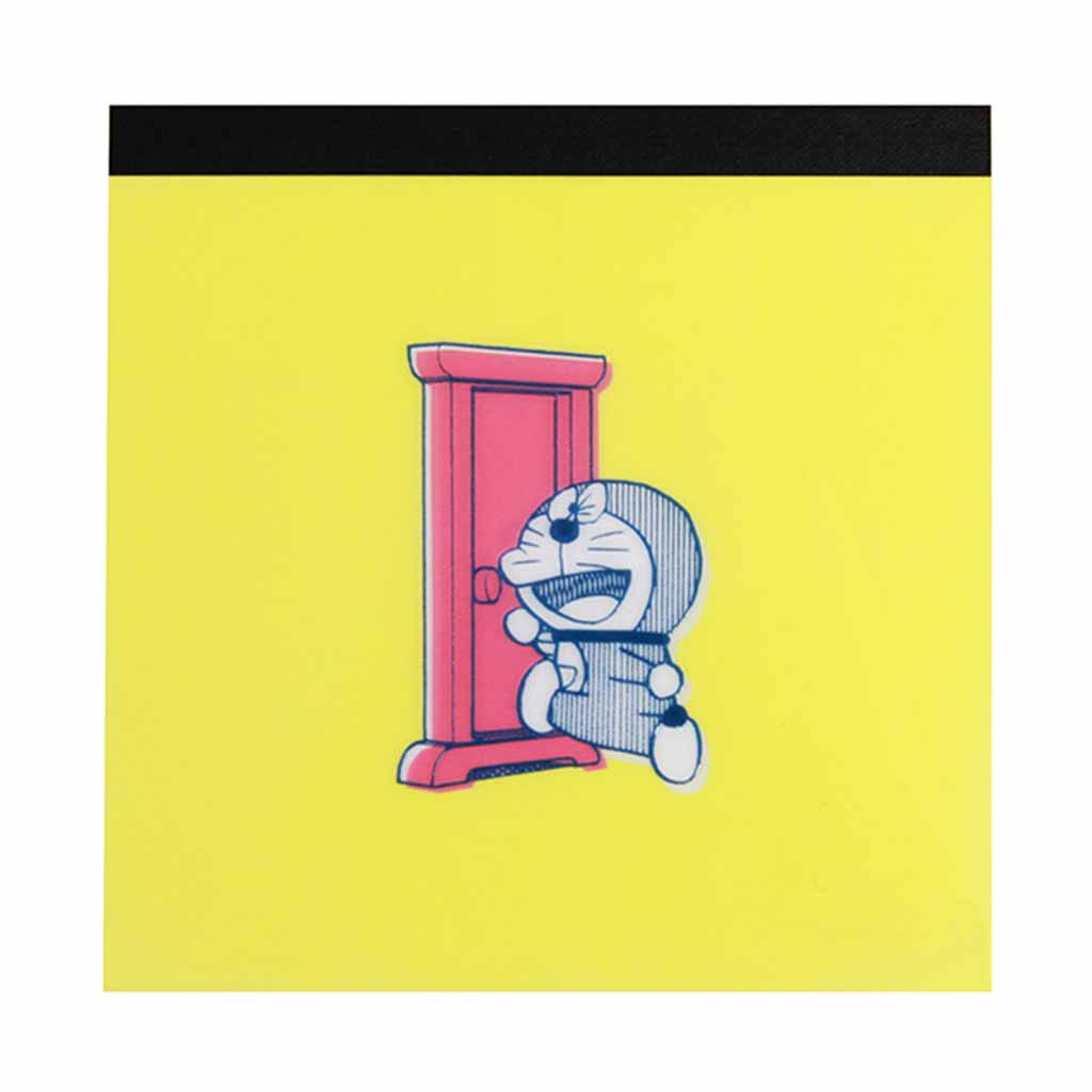 Doraemon Square Memo Anywhere Door