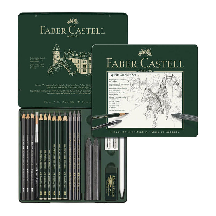 Pitt Graphite Pencil Set of 19