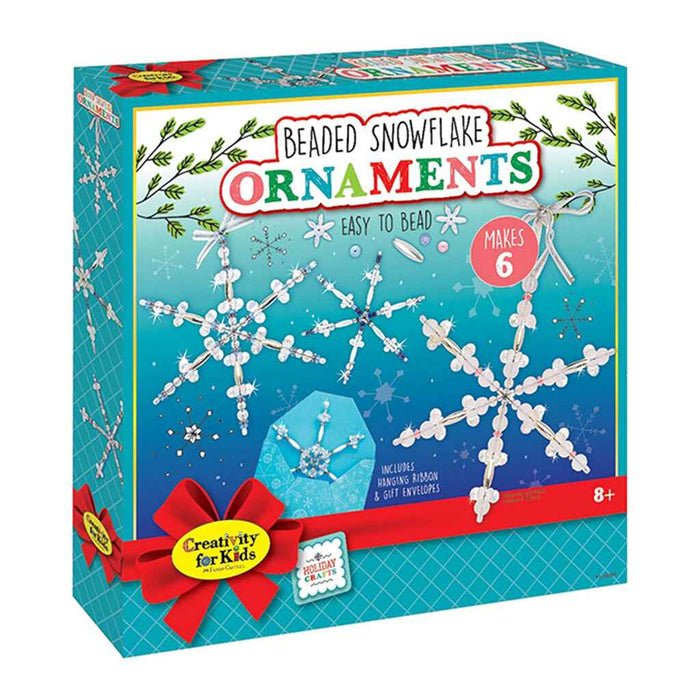 Beaded Snowflake Ornament