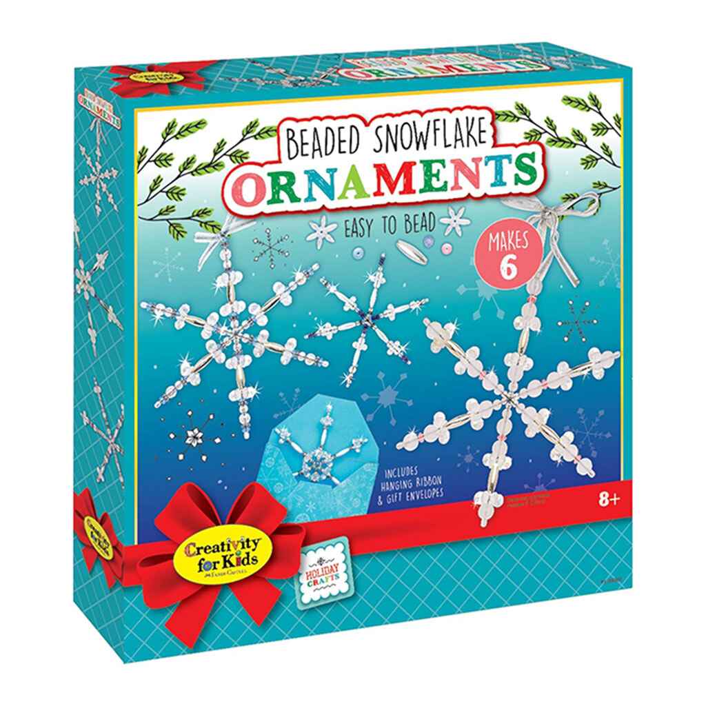 Beaded Snowflake Ornament