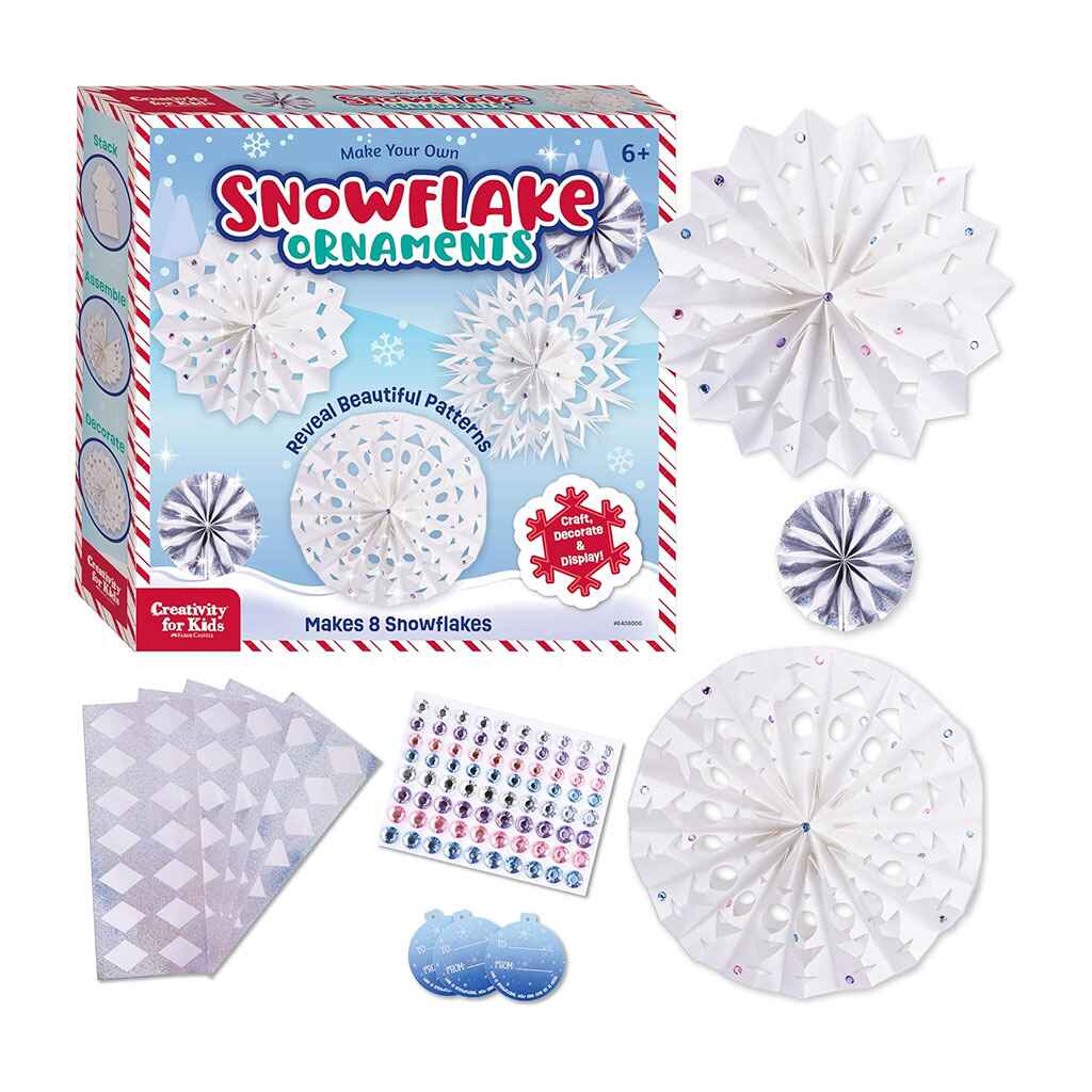 Make Your Own Snowflake Ornament