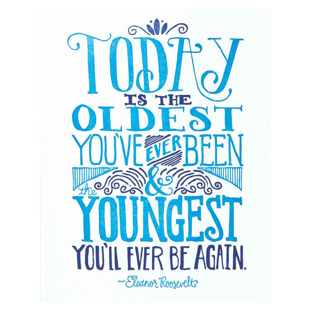 Oldest You've Ever Been Greeting Card