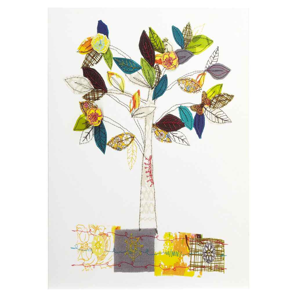 Hand Crafted Tree Greeting Card