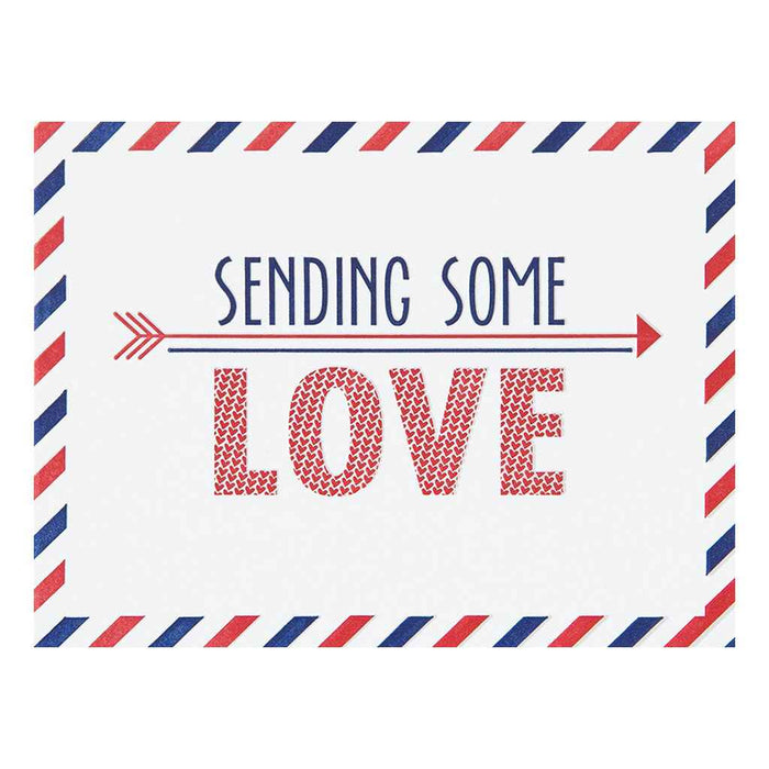 Sending Some Love Greeting Card