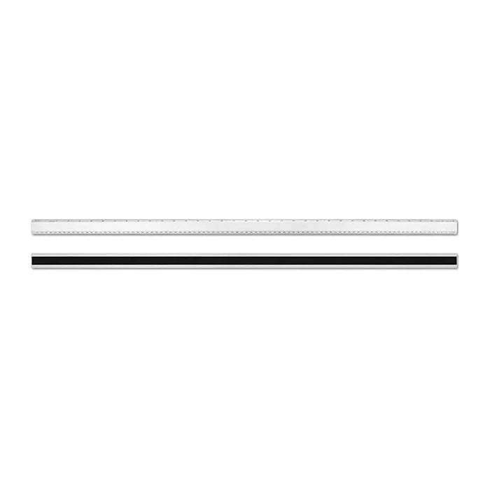 Silver Non-Slip 2 Bevel Ruler, 36in